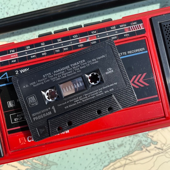 Vintage 1980 Styx Paradise Theater Cassette Tape - Picture 3 of 4